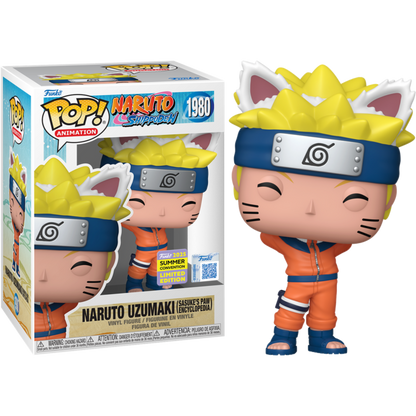 Naruto: Shippuden - Naruto Uzumaki (Sasuke's Paw Encyclopedia) Pop! (2025 Summer Convention Exclusive)