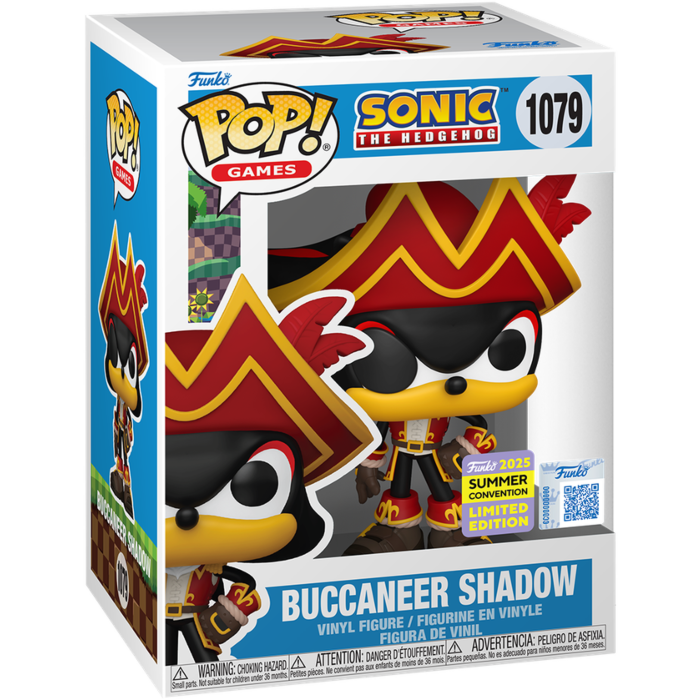 Sonic the Hedgehog - Buccaneer Shadow Pop! (2025 Summer Convention Exclusive)