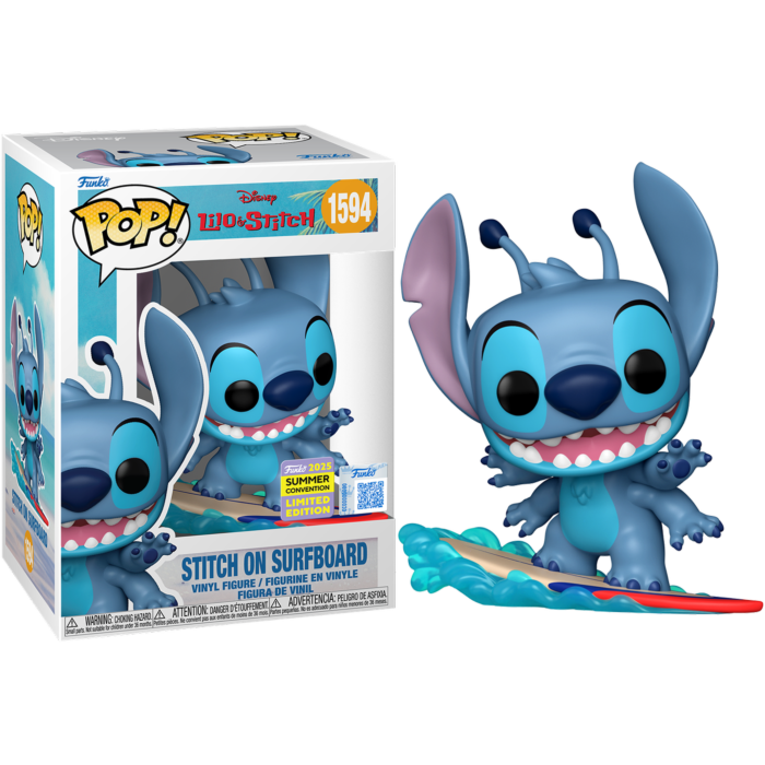 Lilo & Stitch - Stitch on Surfboard Pop! (2025 Summer Convention Exclusive)