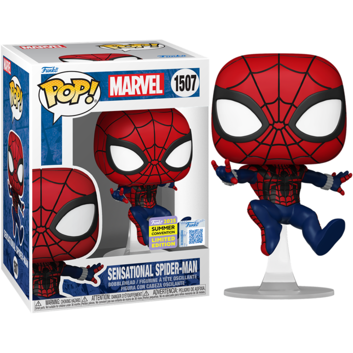 Marvel - Sensational Spider-Man Pop! (2025 Summer Convention Exclusive)