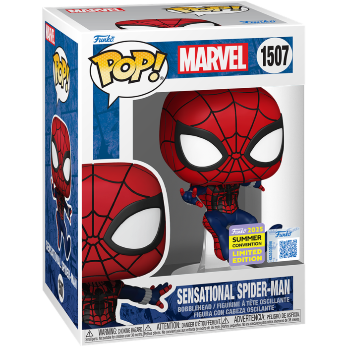Marvel - Sensational Spider-Man Pop! (2025 Summer Convention Exclusive)