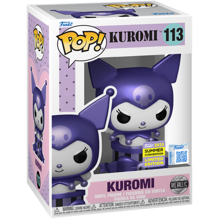 Hello Kitty & Friends - Kuromi Metallic Pop! (2025 Summer Convention Exclusive)