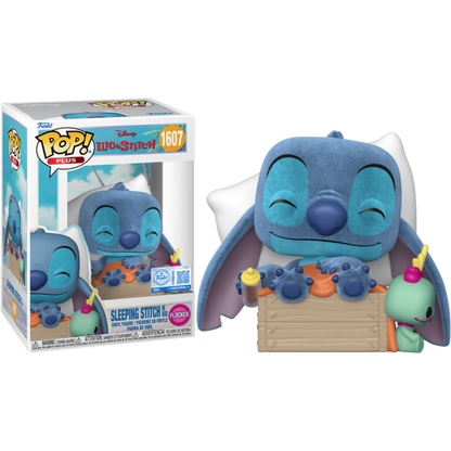 Lilo & Stitch - Sleeping Stitch in Box (Flocked) Pop! Plus