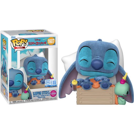 Lilo & Stitch - Sleeping Stitch in Box (Flocked) Pop! Plus