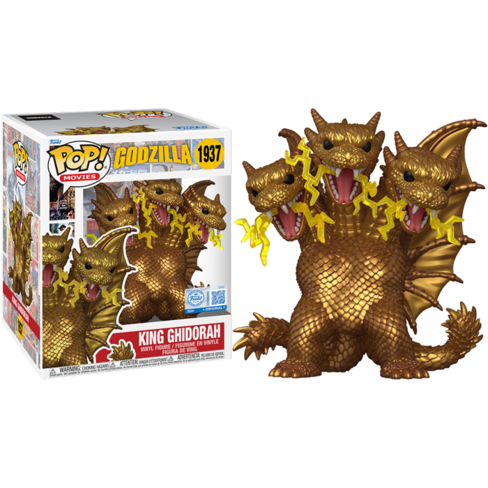 Godzilla - King Ghidorah 6" Super Sized Pop!