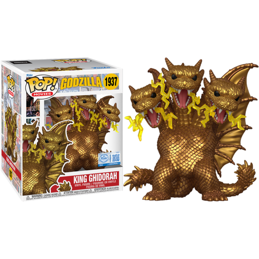 Godzilla - King Ghidorah 6" Super Sized Pop!