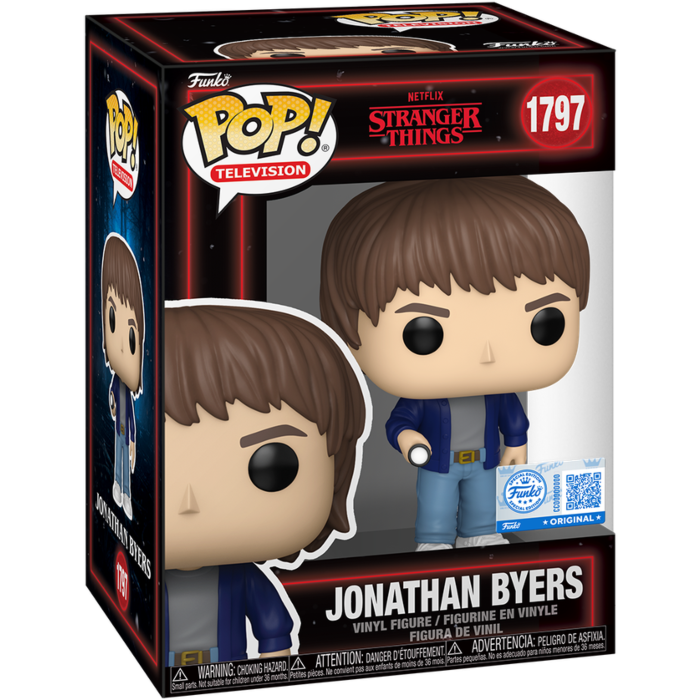 Stranger Things - Jonathan Byers with Flashlight (Season 5) Pop!