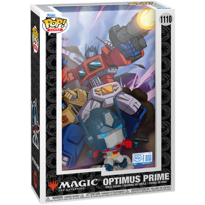 Transformers x Magic: The Gathering - Optimus Prime Pop! Cover