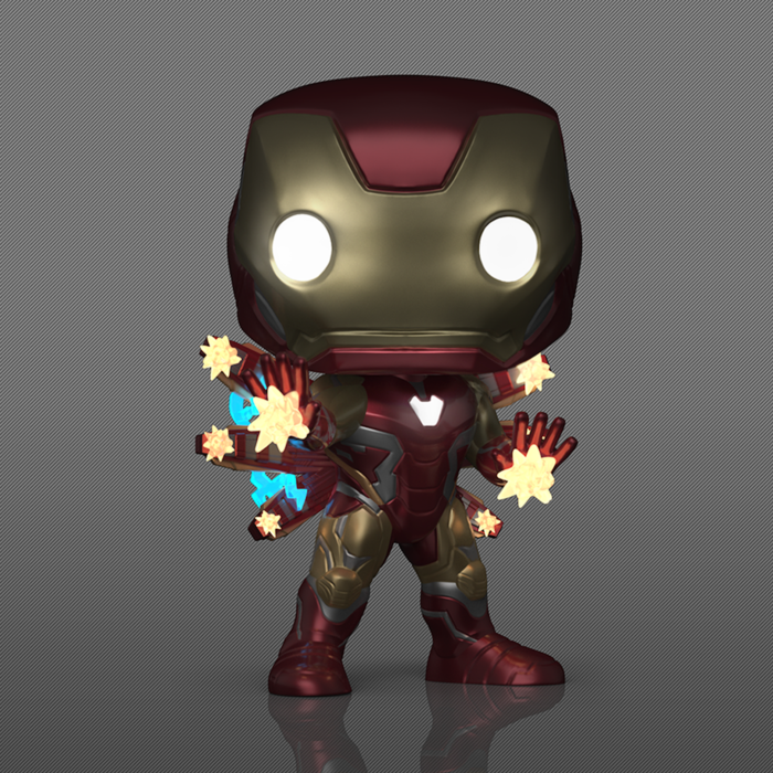 Avengers: Endgame - Iron Man with Beams Glow-in-the-Dark Pop!