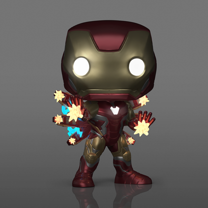 Avengers: Endgame - Iron Man with Beams Glow-in-the-Dark Pop!