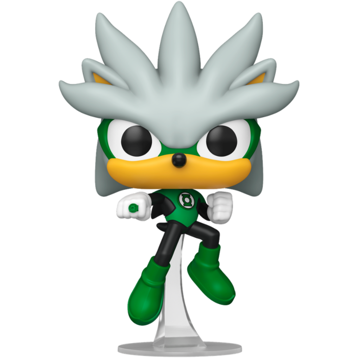 Justice League x Sonic the Hedgehog - Silver as The Green Lantern Pop!