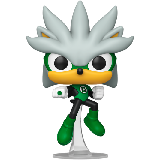 Justice League x Sonic the Hedgehog - Silver as The Green Lantern Pop!