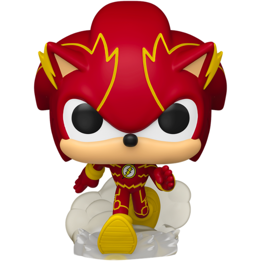 Justice League x Sonic the Hedgehog - Sonic as The Flash Pop!