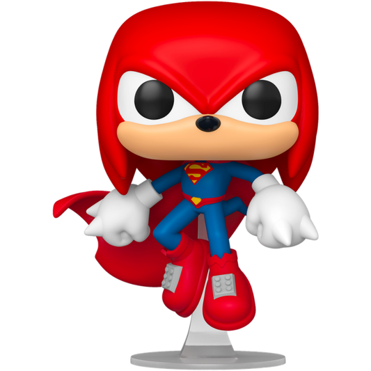 Justice League x Sonic the Hedgehog - Knuckles as Superman Pop!