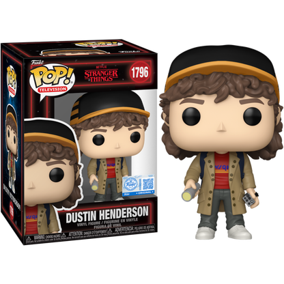 Stranger Things - Dustin Henderson with Flashlight (Season 5) Pop!