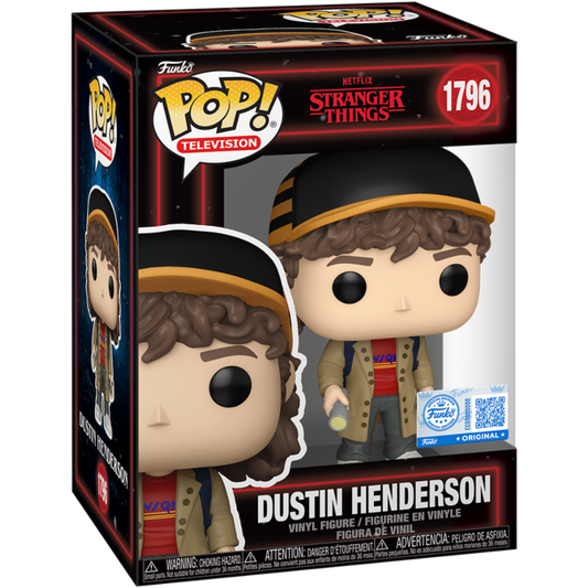 Stranger Things - Dustin Henderson with Flashlight (Season 5) Pop!