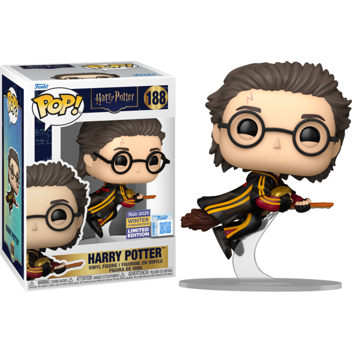 Harry Potter & The Goblet of Fire - Harry Potter Flying Pop! (2025 Winter Convention Exclusive)
