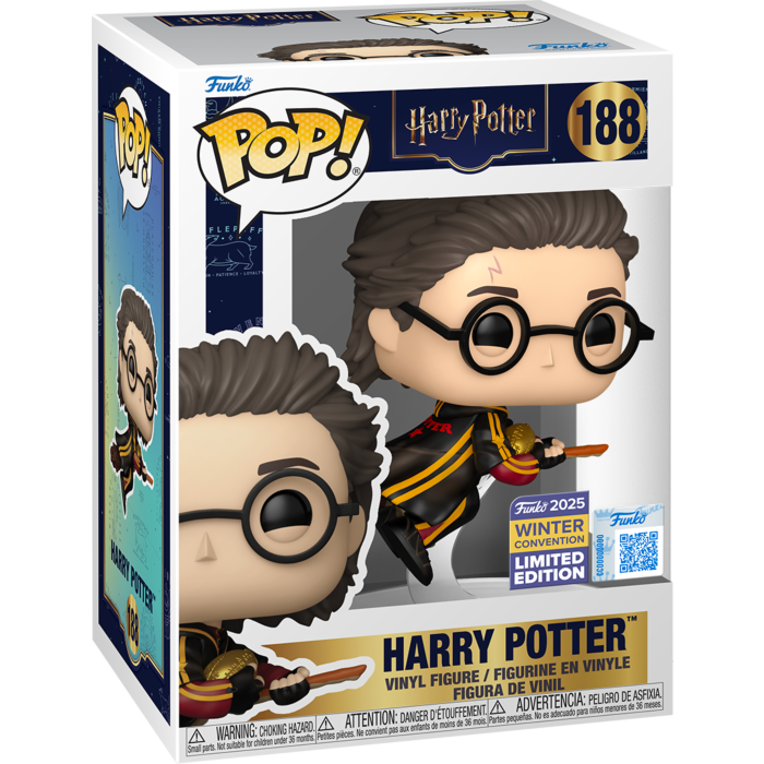Harry Potter & The Goblet of Fire - Harry Potter Flying Pop! (2025 Winter Convention Exclusive)