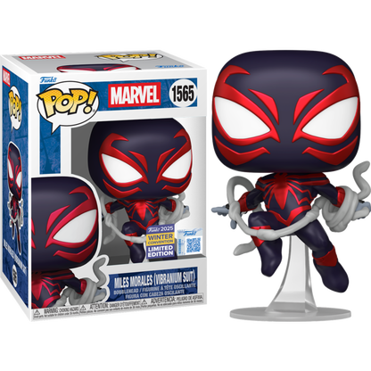 Spider-Man - Miles Morales (Vibranium Suit) Pop! (2025 Winter Convention Exclusive)