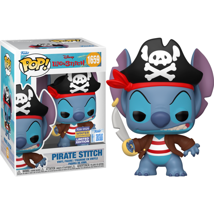 Lilo & Stitch - Pirate Stitch Pop! (2025 Winter Convention Exclusive)