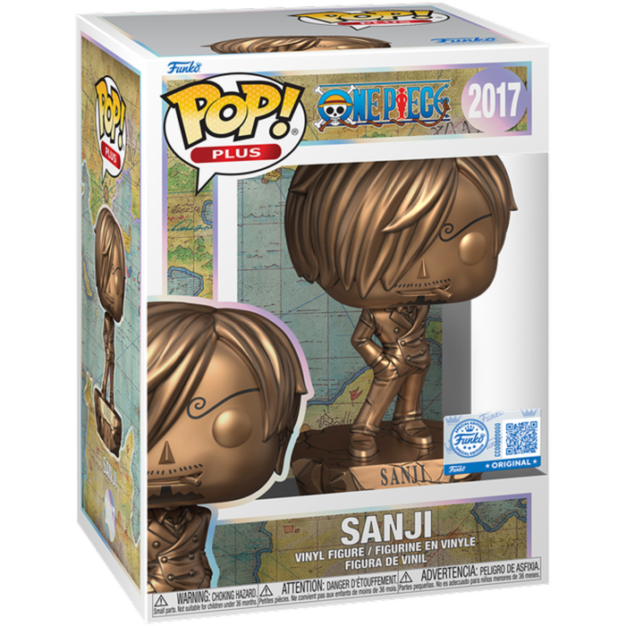 One Piece - Sanji Bronze Statue 25th Anniversary Pop! Plus
