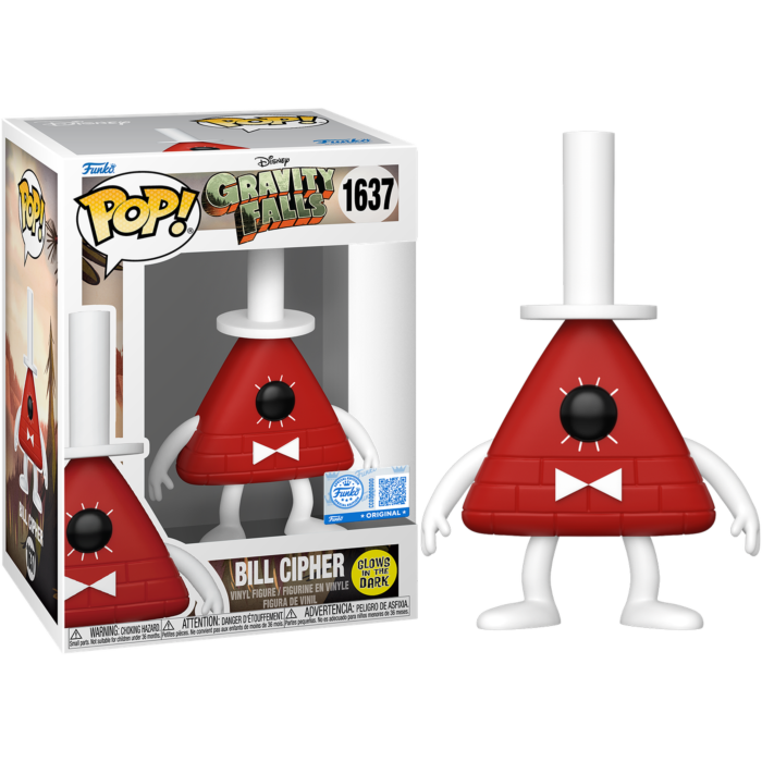 Gravity Falls - Bill Cipher Glow-in-the-Dark Pop!