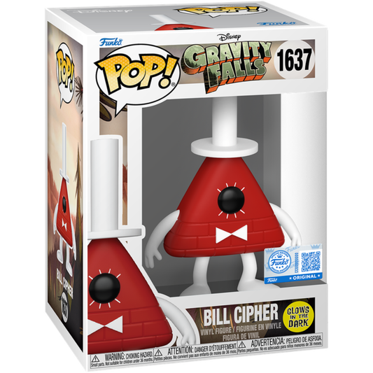 Gravity Falls - Bill Cipher Glow-in-the-Dark Pop!