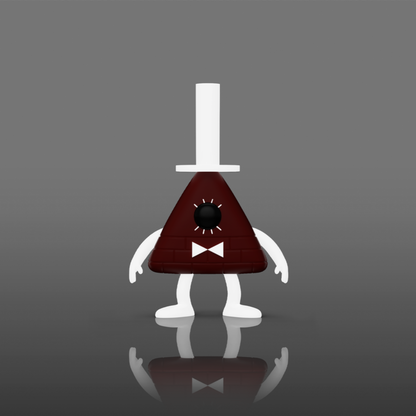 Gravity Falls - Bill Cipher Glow-in-the-Dark Pop!