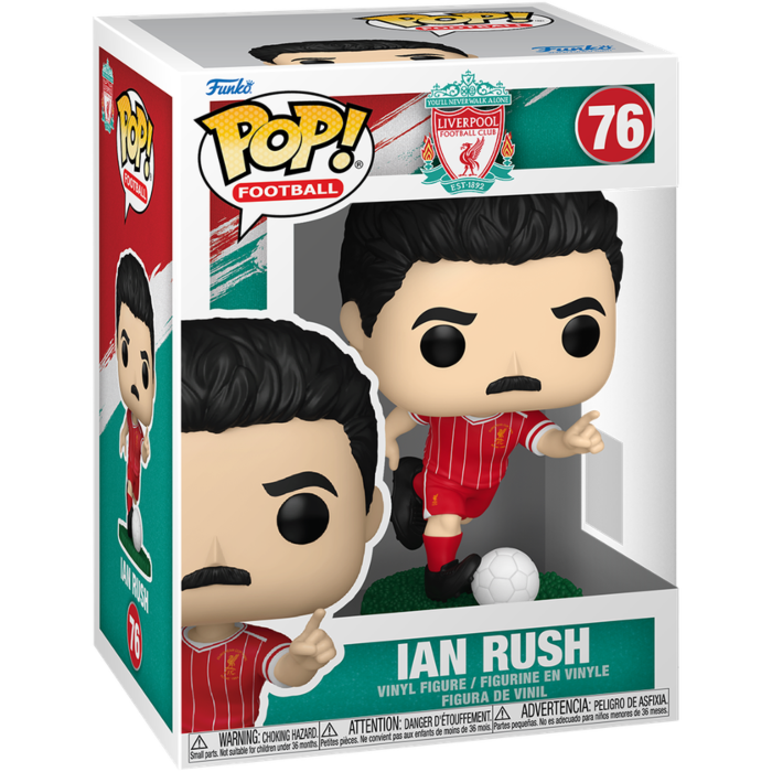 Football (Soccer): Liverpool - Ian Rush Pop!