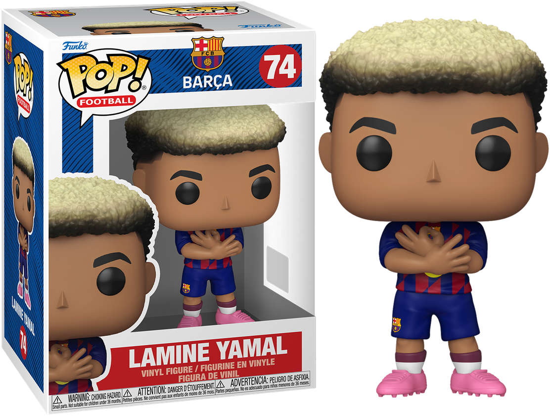 Football (Soccer): Barcelona - Lamine Yamal Pop!