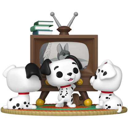 101 Dalmatians (1961) - Rolly, Patch & Lucky with TV Pop! Moment