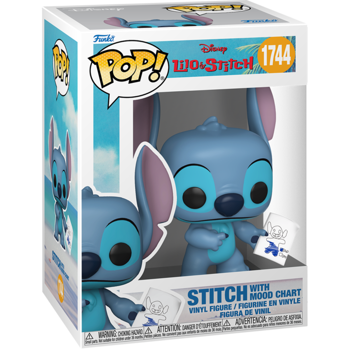Lilo & Stitch - Stitch with Mood Chart Pop!