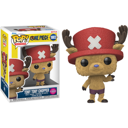 One Piece (2023) - Tony Tony Chopper Flocked Pop!