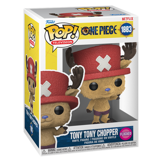 One Piece (2023) - Tony Tony Chopper Flocked Pop!