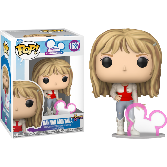 Hannah Montana - Hannah Montana with Disney Channel Logo Pop!