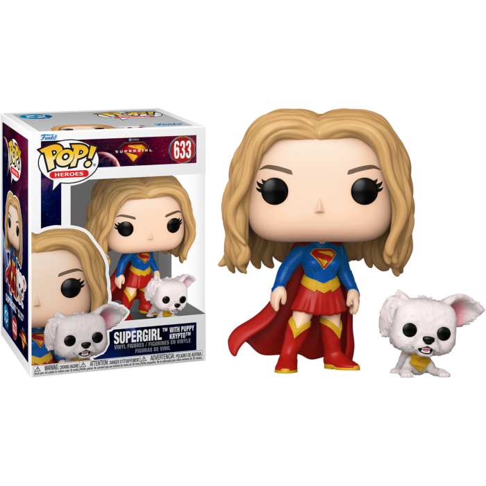 Supergirl (2026) - Supergirl with Puppy Krypto Pop!