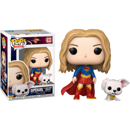 Supergirl (2026) - Supergirl with Puppy Krypto Pop!