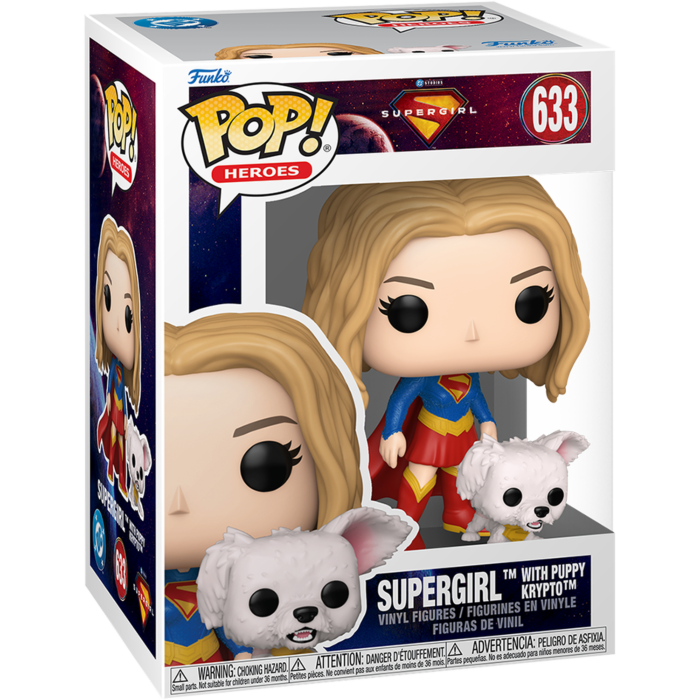 Supergirl (2026) - Supergirl with Puppy Krypto Pop!