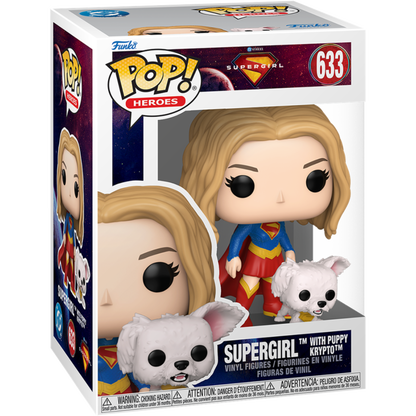 Supergirl (2026) - Supergirl with Puppy Krypto Pop!
