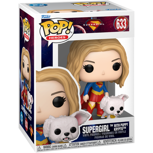 Supergirl (2026) - Supergirl with Puppy Krypto Pop!