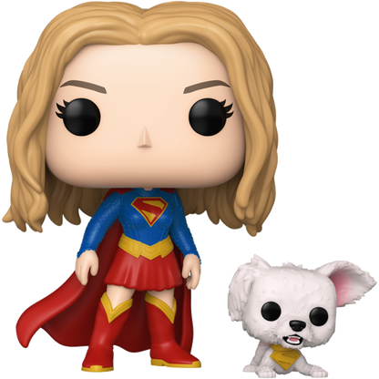 Supergirl (2026) - Supergirl with Puppy Krypto Pop!