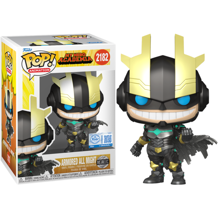 My Hero Academia - Armored All Might Metallic Pop!