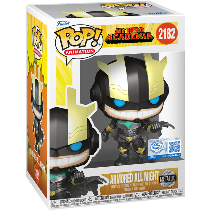 My Hero Academia - Armored All Might Metallic Pop!