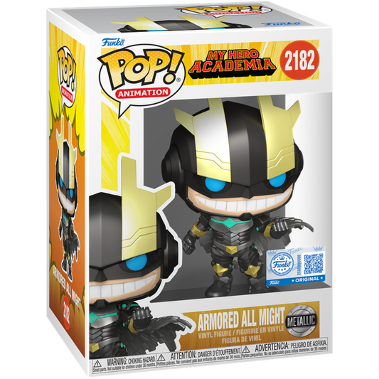My Hero Academia - Armored All Might Metallic Pop!