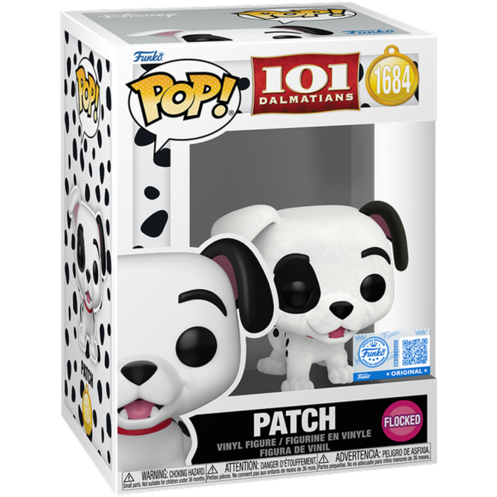 101 Dalmatians (1961) - Patch Flocked Pop!