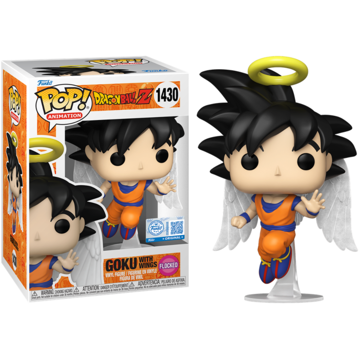 Dragon Ball Z - Goku with Wings (Flocked) Pop!
