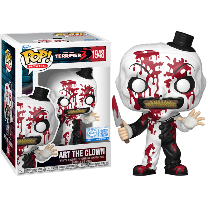 Terrifier - Art the Clown with Knife (Bloody) Pop!