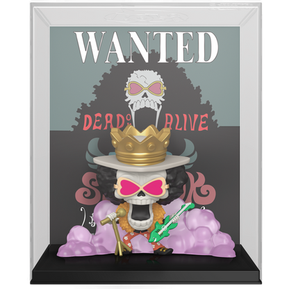 One Piece - Brook Wanted Poster Pop! Cover