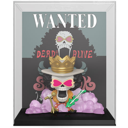 One Piece - Brook Wanted Poster Pop! Cover