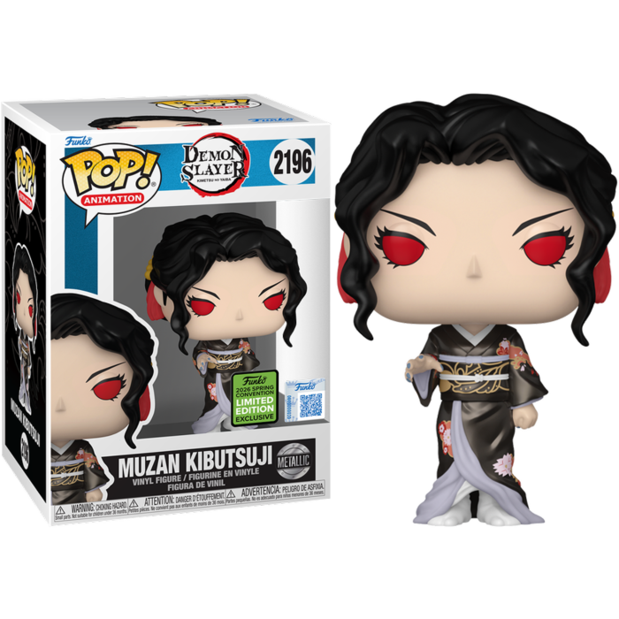 Demon Slayer - Muzan Kibutsuji Metallic Pop! (2026 Spring Convention Exclusive)